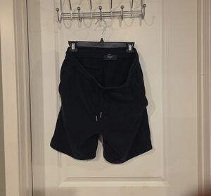 Forever 21 Black Athletic Drawstring Shorts